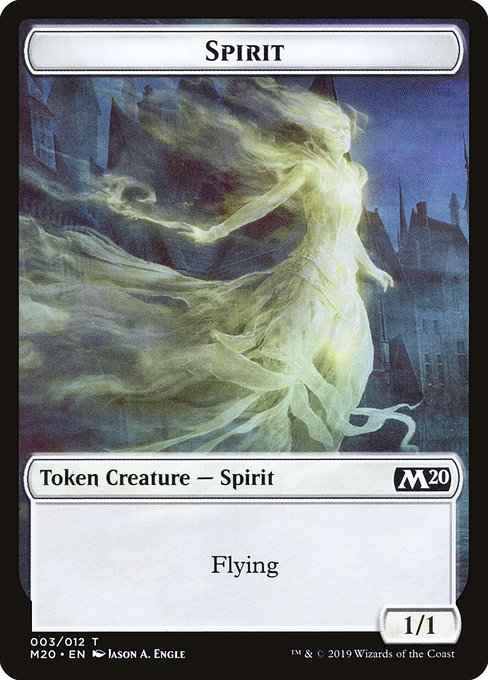Spirit Core Spirit | Core Set 2020 Tokens | 3 – jenesmtg