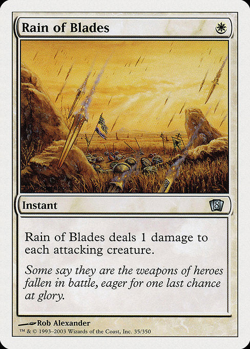 Rain of Blades|Eighth Edition|35