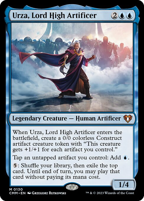 Urza, Lord High Artificer|Commander Masters|130