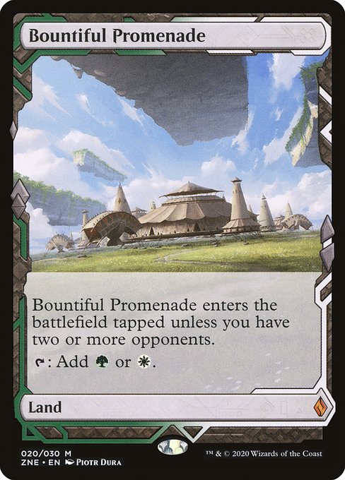 Bountiful Promenade|Zendikar Rising Expeditions|20