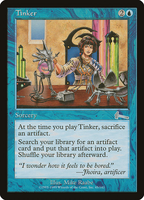 Tinker|Urza's Legacy|45