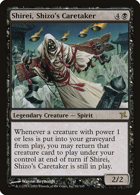 Shirei, Shizo's Caretaker|Betrayers of Kamigawa|81