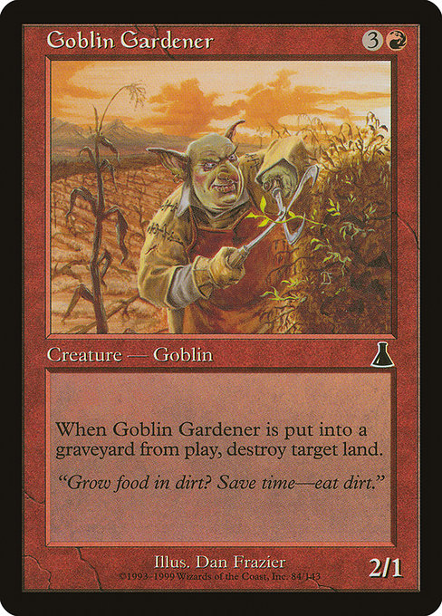 Goblin Gardener|Urza's Destiny|84