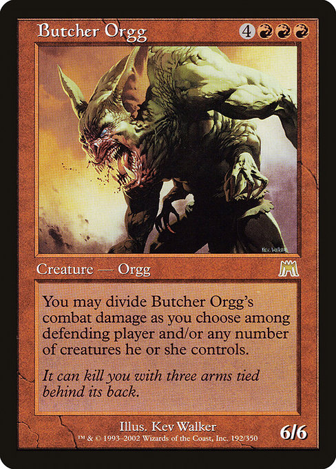 Butcher Orgg|Onslaught|192