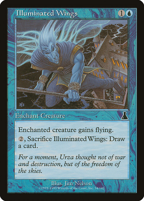 Illuminated Wings|Urza's Destiny|34