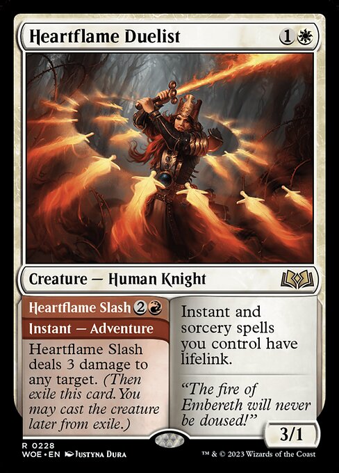 Heartflame Duelist // Heartflame Slash|Wilds of Eldraine|228