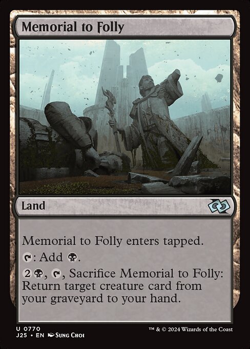 Memorial to Folly|Foundations Jumpstart|770