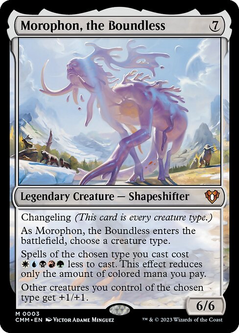 Morophon, the Boundless|Commander Masters|3