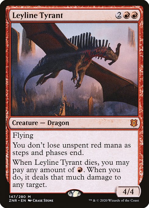 Leyline Tyrant|Zendikar Rising|147