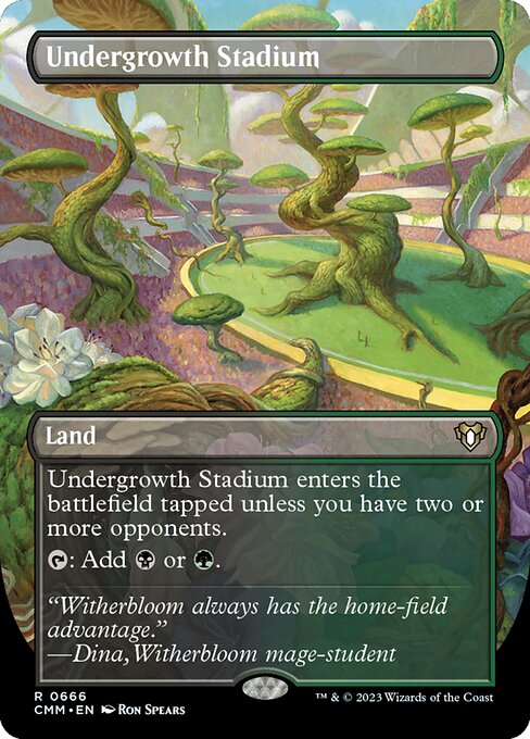 Undergrowth Stadium|Commander Masters|666