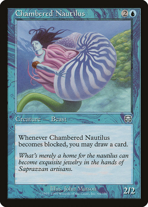 Chambered Nautilus|Mercadian Masques|64