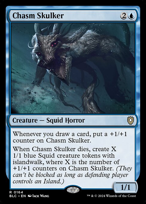 Chasm Skulker|Bloomburrow Commander|164