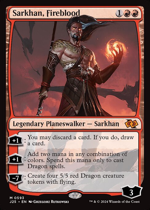 Sarkhan, Fireblood|Foundations Jumpstart|593