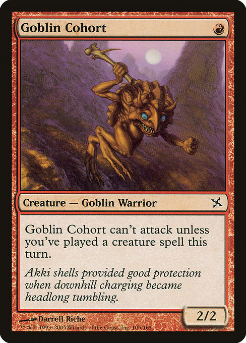 Goblin Cohort|Betrayers of Kamigawa|106