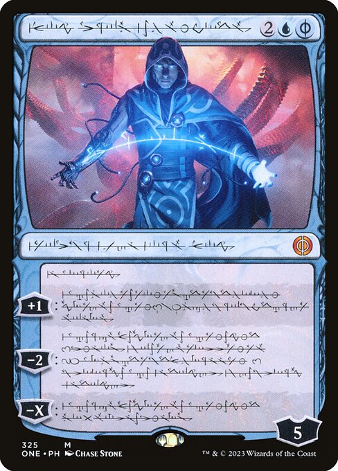 Jace, the Perfected Mind|Phyrexia: All Will Be One|325 | Showcase