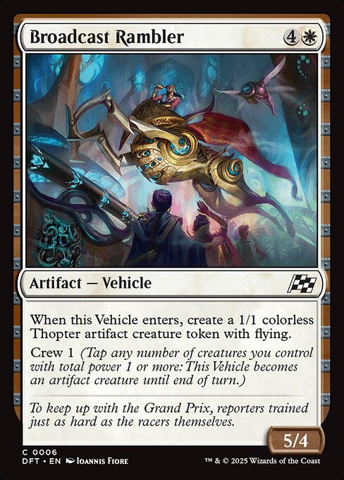 FOIL|Broadcast Rambler|Aetherdrift|6