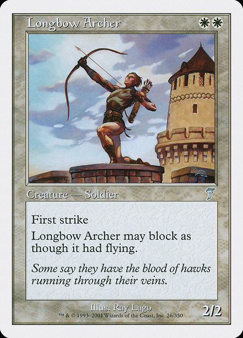 Longbow Archer|Seventh Edition|26