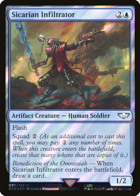 Sicarian Infiltrator|Warhammer 40,000 Commander|25