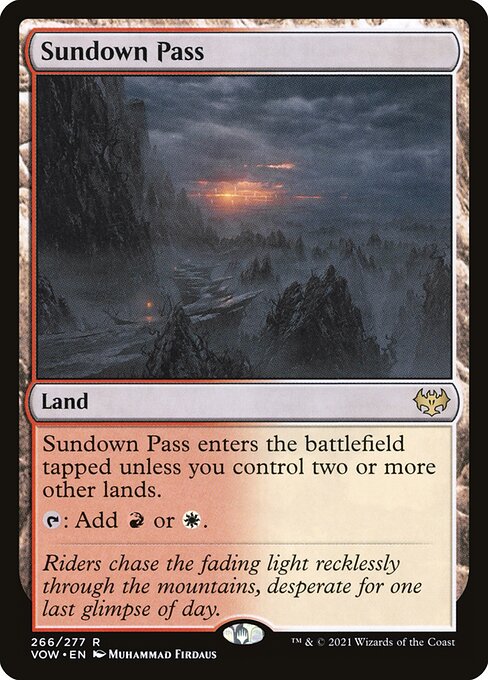 Sundown Pass|Innistrad: Crimson Vow|266