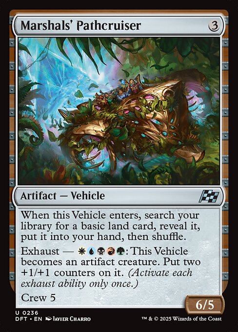 FOIL|Marshals' Pathcruiser|Aetherdrift|236