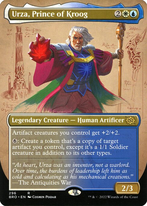 Urza, Prince of Kroog|The Brothers' War|296