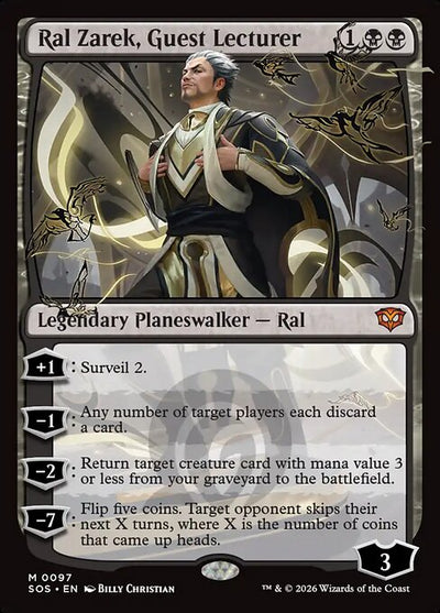 Ral Zarek, Guest Lecturer