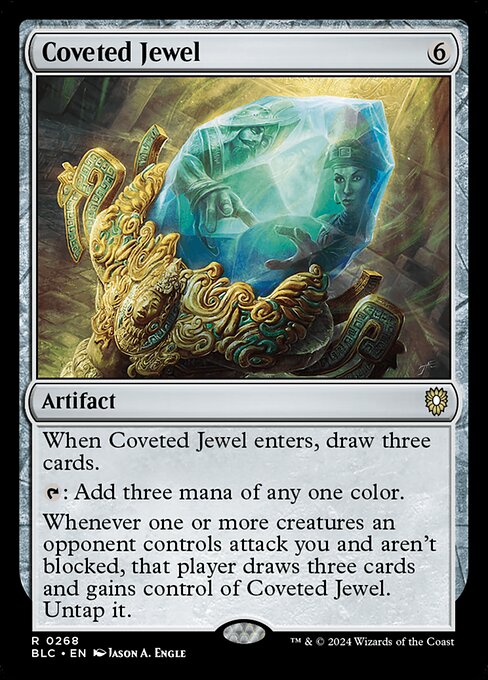 Coveted Jewel|Bloomburrow Commander|268