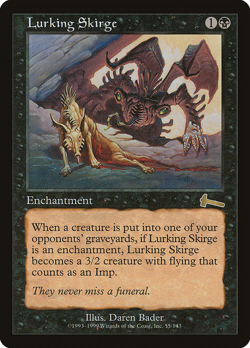 Lurking Skirge|Urza's Legacy|55