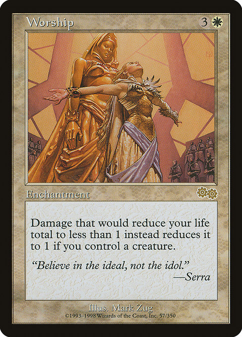 Worship|Urza's Saga|57