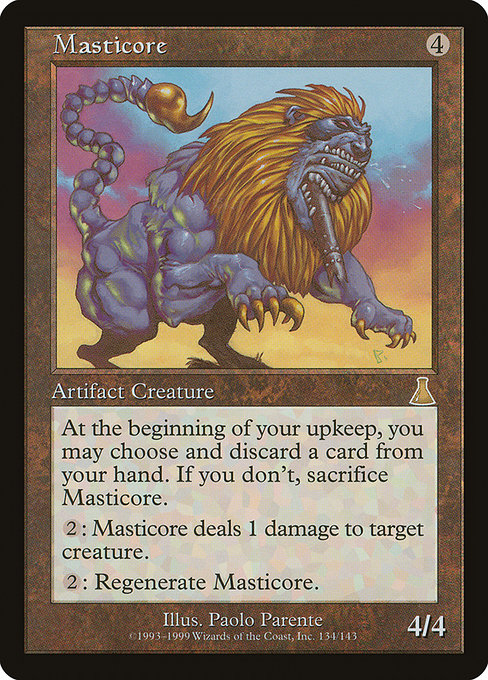 Masticore|Urza's Destiny|134