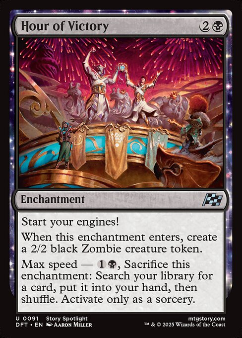 FOIL|Hour of Victory|Aetherdrift|91