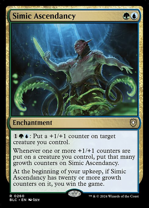 Simic Ascendancy|Bloomburrow Commander|260