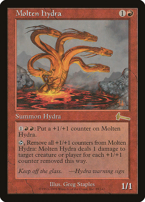 Molten Hydra|Urza's Legacy|85