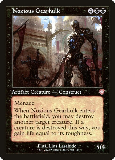 Noxious Gearhulk|The Brothers' War Commander|110