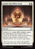 Gather the White Lotus