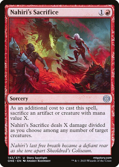 Nahiri's Sacrifice