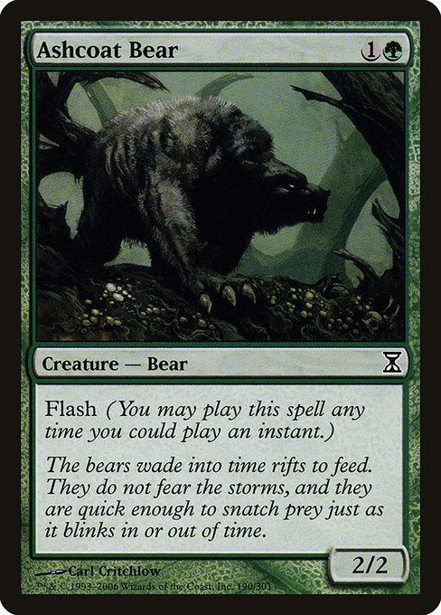 Ashcoat Bear|Time Spiral|190