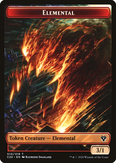 Elemental | Commander 2020 Tokens | 10 – jenesmtg