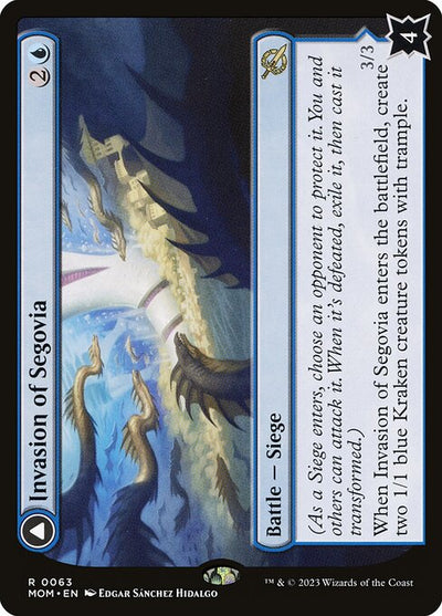 Invasion of Segovia // Caetus, Sea Tyrant of Segovia