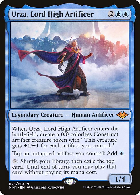 Urza, Lord High Artificer|Modern Horizons|75