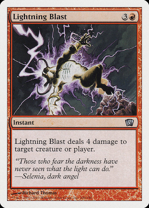 Lightning Blast|Eighth Edition|200