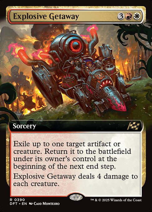 FOIL|Explosive Getaway|Aetherdrift|390