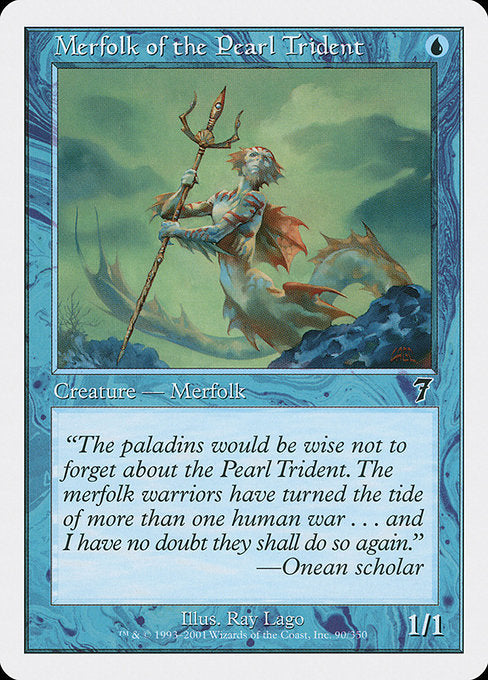 Merfolk of the Pearl Trident|Seventh Edition|90