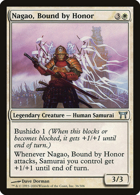 Nagao, Bound by Honor|Champions of Kamigawa|36