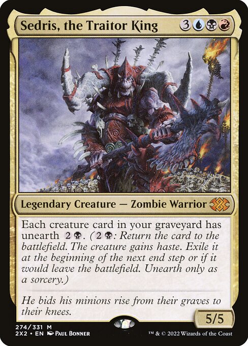 Sedris, the Traitor King|Double Masters 2022|274