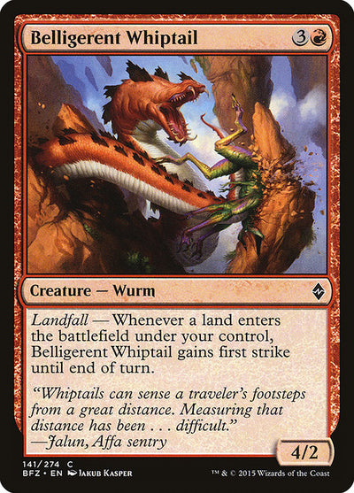 Belligerent Whiptail