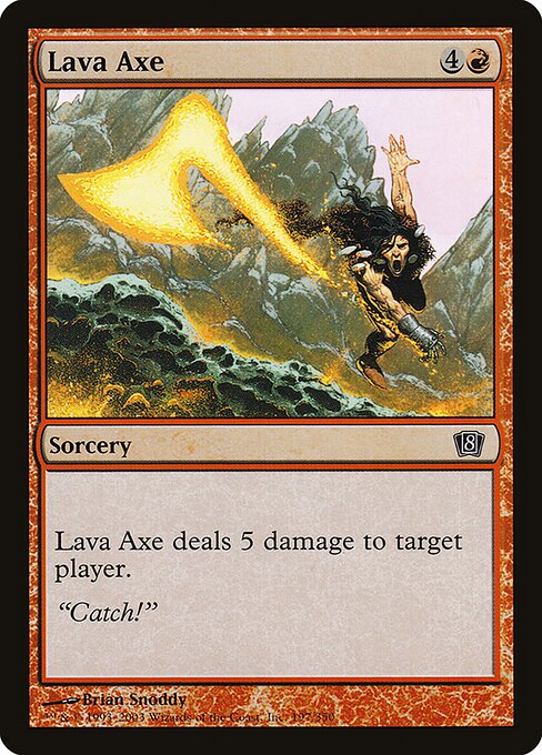 Lava Axe|Eighth Edition|197