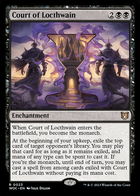 Court of Locthwain|Wilds of Eldraine Commander|23