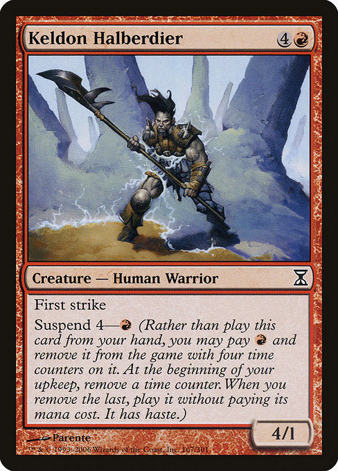 Keldon Halberdier|Time Spiral|167