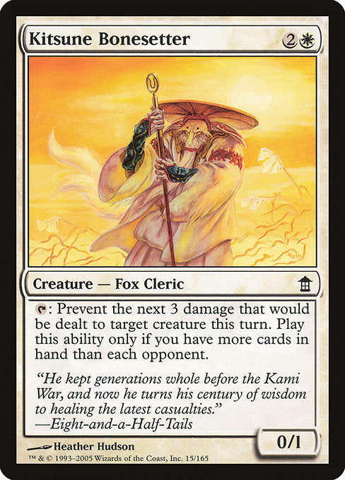 Kitsune Bonesetter|Saviors of Kamigawa|15